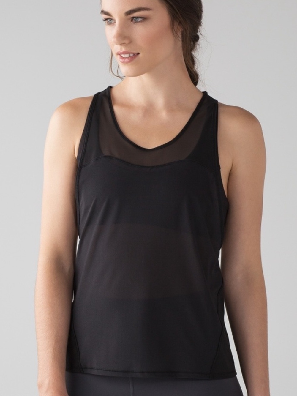 Lululemon tank in black size 8